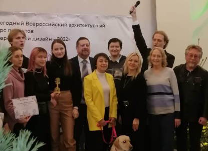Дипломный проект студентки КГАСУ Яны Денисовой стал призером VIII Всероссийского конкурса «Универсальный дизайн-2022»