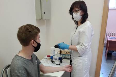 В медпункте КГАСУ прошла очередная вакцинация студентов и сотрудников от коронавирусной инфекции 