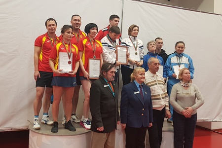 Команда КГАСУ заняла 2 место в соревнованиях по настольному теннису Спартакиады сотрудников вузов РТ