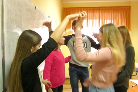Студенты ИЭиУС КГАСУ приняли участие в психологическом практикуме "Лидерство"