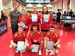 Команда студентов КГАСУ заняла 2 место в соревнованиях по теннису и настольному теннису среди вузов РТ