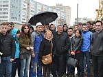 Студенты ИТС побывали на традиционной экскурсии на строительстве 11-ой станции Казанского метрополитена "Дубравная"