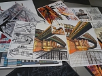  Обновилась выставка творческих работ студентов ИАиД КГАСУ: свои рисунки представили дизайнеры
