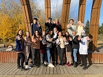 Посвящение в волонтёры КГАСУ-2021 прошло в Горкинско-Ометьевском лесу