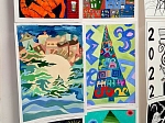 Пятый год подряд в Детской архитектурно-дизайнерской школе «ДАШКА» для средней возрастной ступени проводится конкурс «Новогодняя открытка»