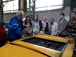 Студенты ИТС КГАСУ посетили завод железобетонных изделий ОАО "Казметрострой"