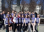 Студенты КГАСУ приняли участие в 81-ой легкоатлетической эстафете: лучшей оказалась команда ИСТИЭС!