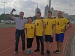 Команда Института строительства заняла 1 место в соревнованиях КГАСУ по лёгкой атлетике