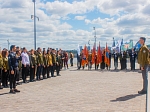 Бойцы Штаба студенческих отрядов КГАСУ приняли участие в торжественном открытии третьего трудового семестра