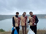 Студенты КГАСУ приняли участие в экологической акции по очистке территории озера Изумрудное