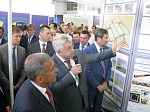 Проекты ученых КГАСУ представлены Президенту Республики Татарстан Р.Н. Минниханову на 8 Международной специализированной выставке «АКТО-2016»