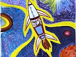 День космонавтики: Космос — любимая тема учащихся детской архитектурно-дизайнерской школы КГАСУ «ДАШКА»