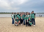 Студенты КГАСУ приняли участие в акции по очистке прибрежной территории в рамках Всероссийской акции «Убери за собой»