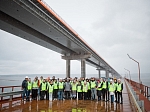 Студенты ИТС КГАСУ побывали на участке строительства М-12 «Восток» и автодорожного моста через Волгу