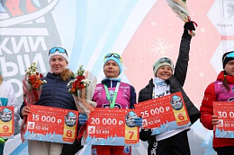 Студентка КГАСУ Ульяна Сокольская показала лучший результат среди студенток РТ на Казанском лыжном марафоне
